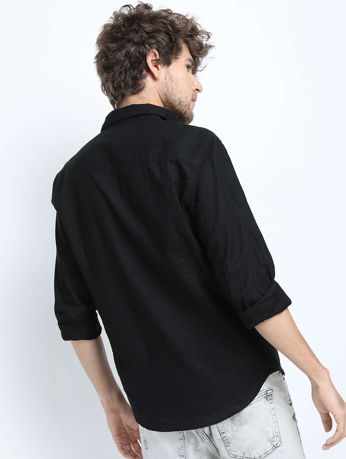men striped casual shirt - 21488513 - Standard Image - 3
