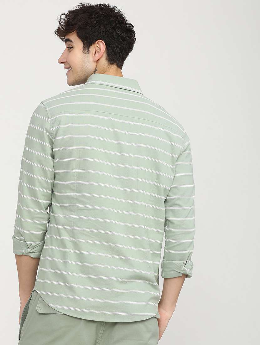 men striped casual shirt - 21488520 -  Standard Image - 3