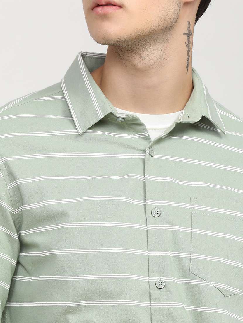men striped casual shirt - 21488520 -  Standard Image - 5
