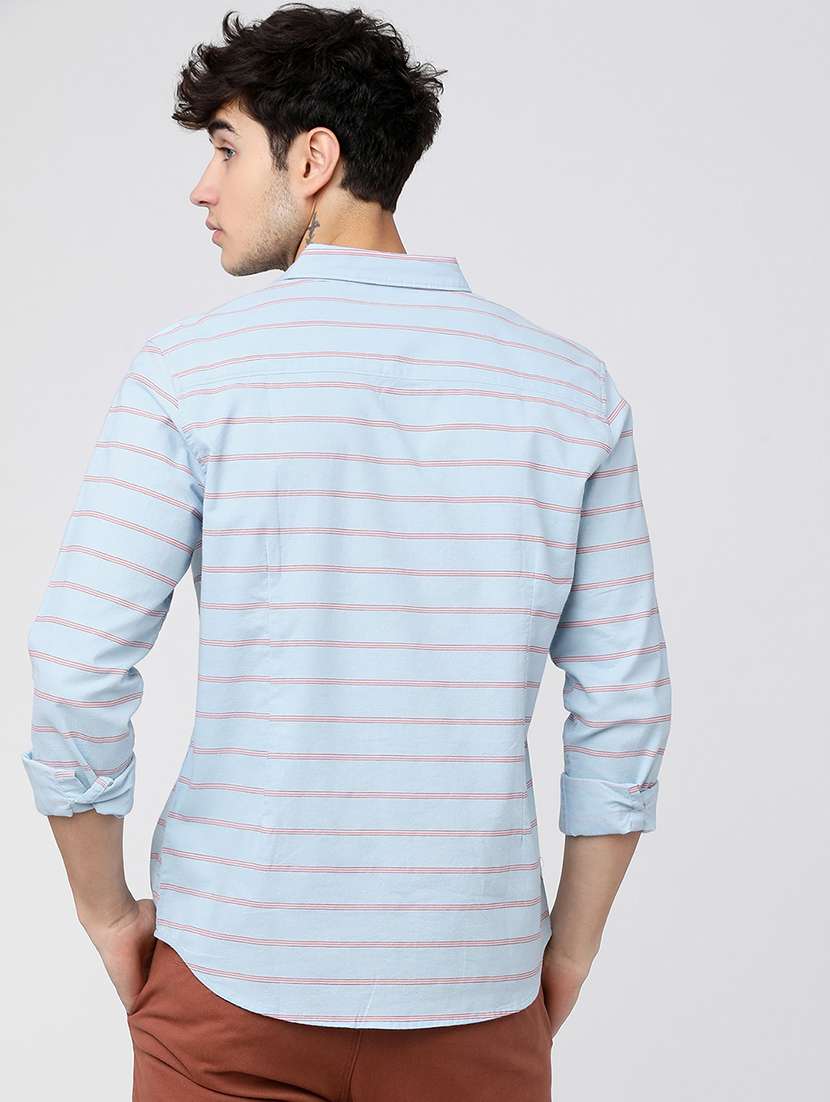 men striped casual shirt - 21488523 -  Standard Image - 3