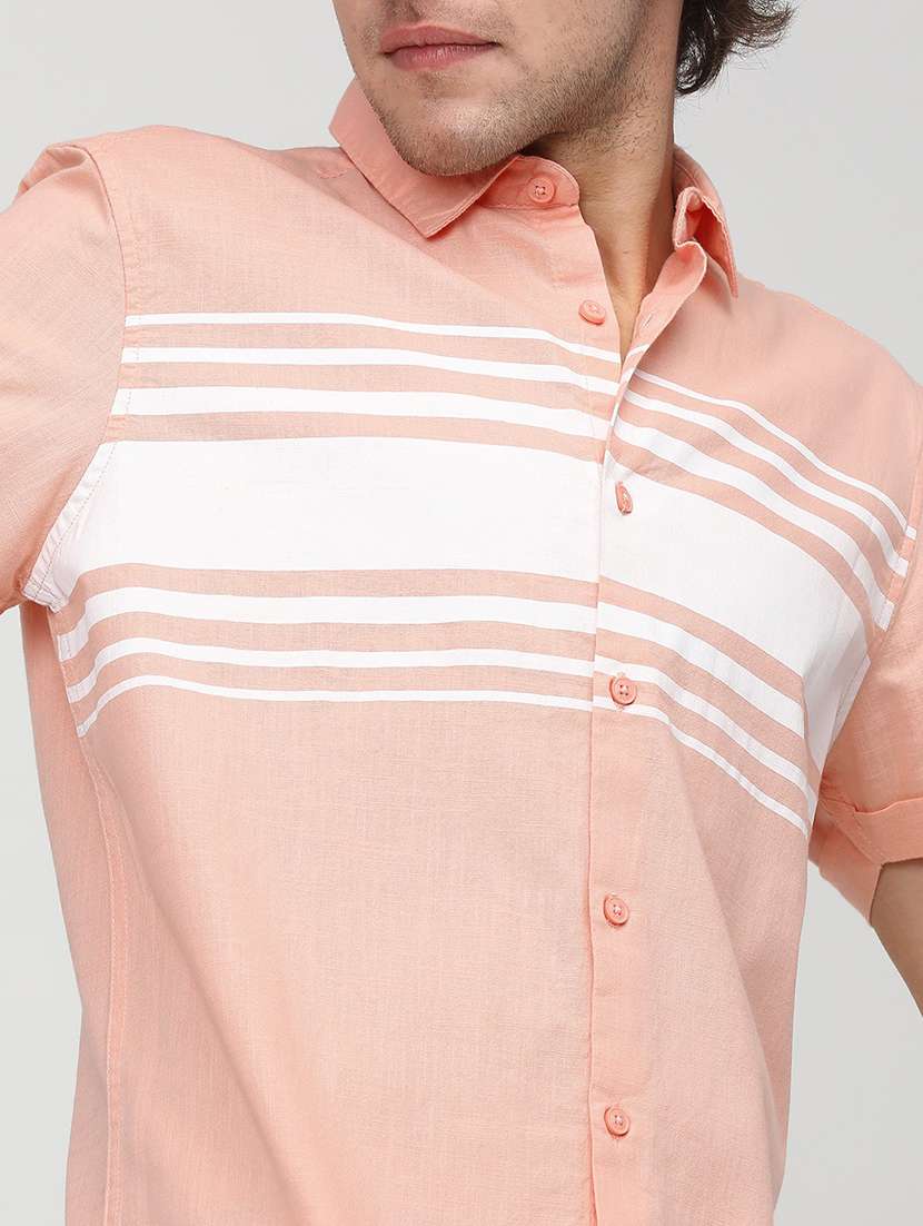 men striped casual shirt - 21488532 -  Standard Image - 5