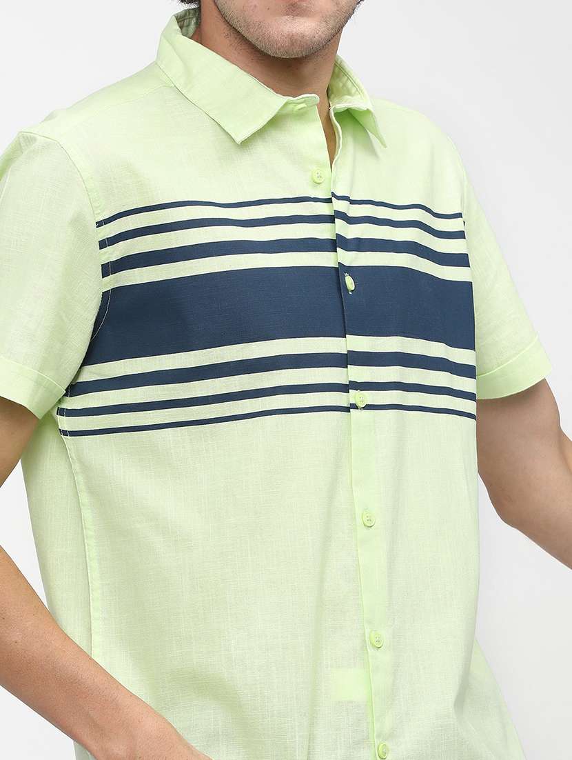 men striped casual shirt - 21488533 -  Standard Image - 5