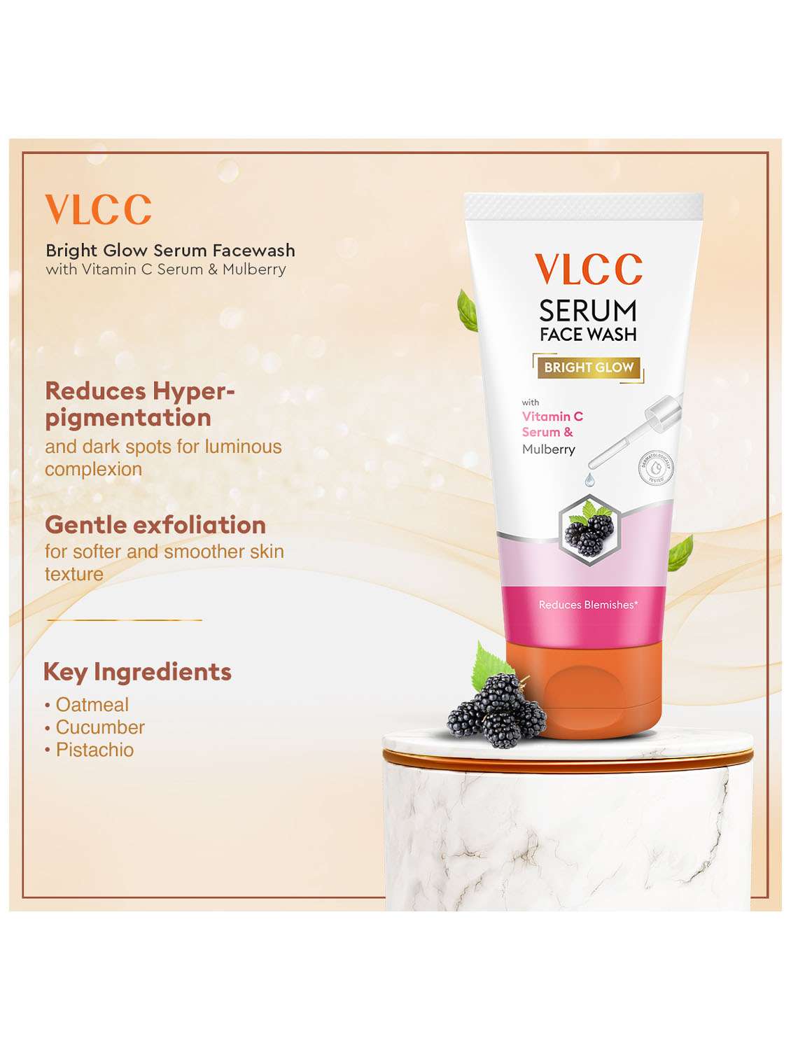 anti tan facial kit & bright glow serum facewash combo - 21489078 -  Standard Image - 3