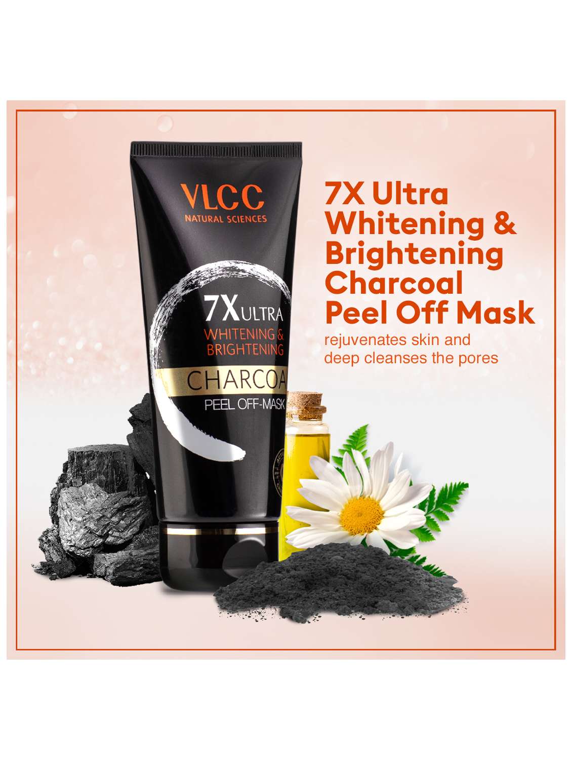 charcoal peel off mask 7x ultra whitening & brightening & vitamin c day cream spf30 - 21489080 -  Standard Image - 3