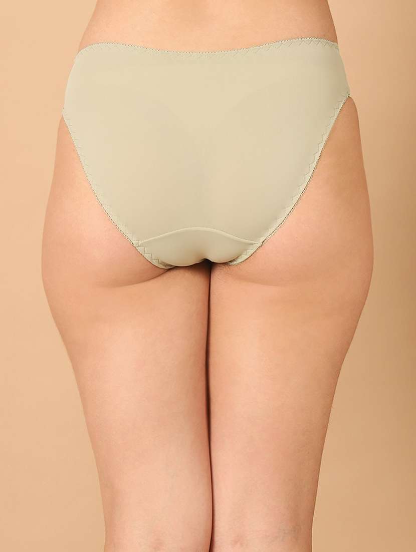 women solid lace bikini panty - 21489182 - Standard Image - 3