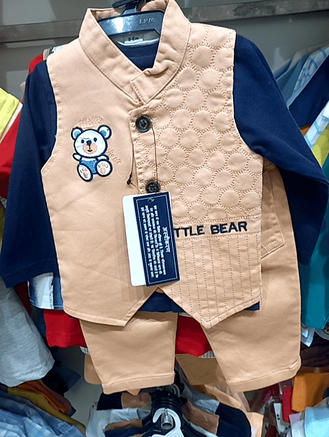 peach knitdenim twin sets & dungree - 21489783 -  Standard Image - 0