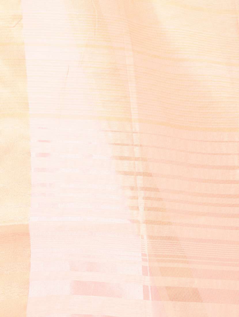 women cream striped dupatta  - 21490200 -  Standard Image - 5