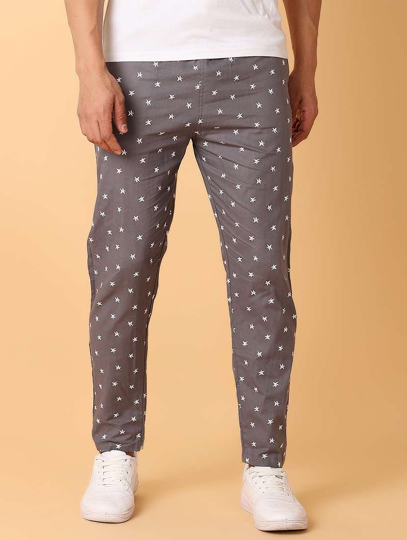 men grey printed pyjama - 21490248 - Zoom Image - 0