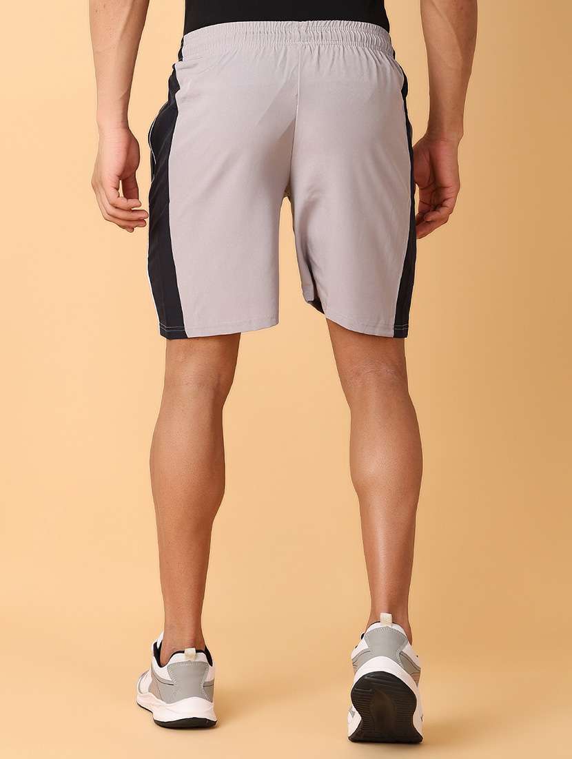 men color block mide rise shorts - 21490276 -  Standard Image - 3