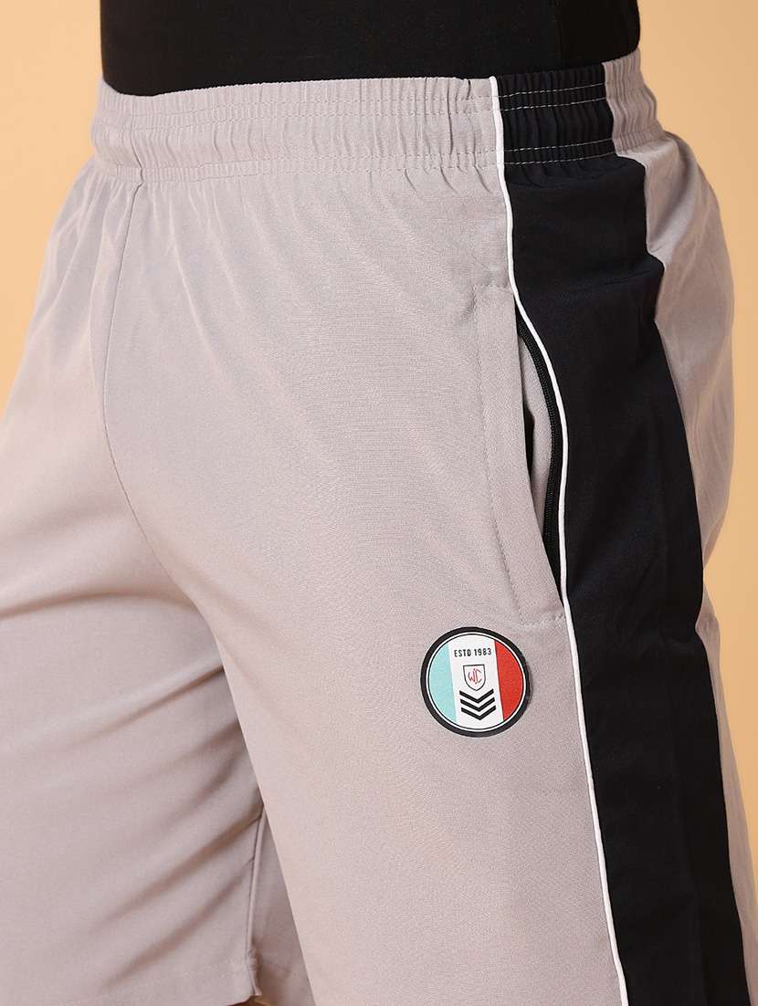 men color block mide rise shorts - 21490276 -  Standard Image - 5