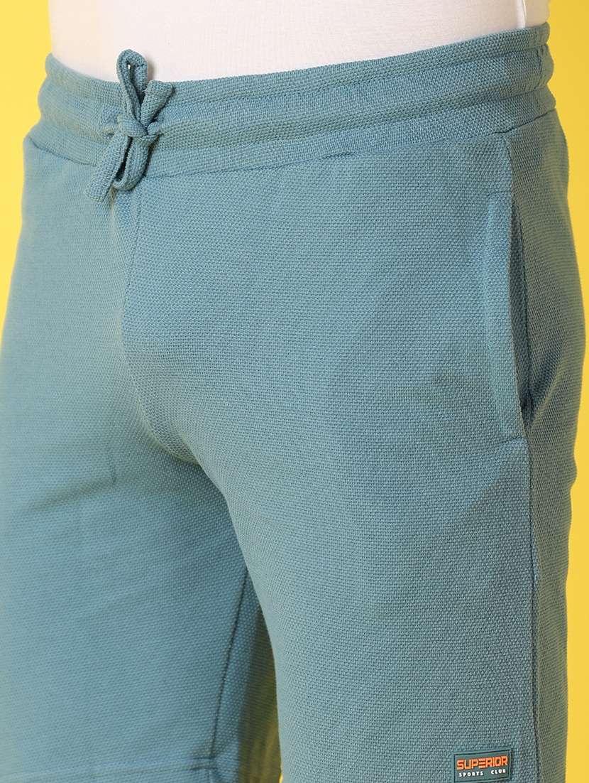 men ai aqua solid shorts - 21490300 -  Standard Image - 5