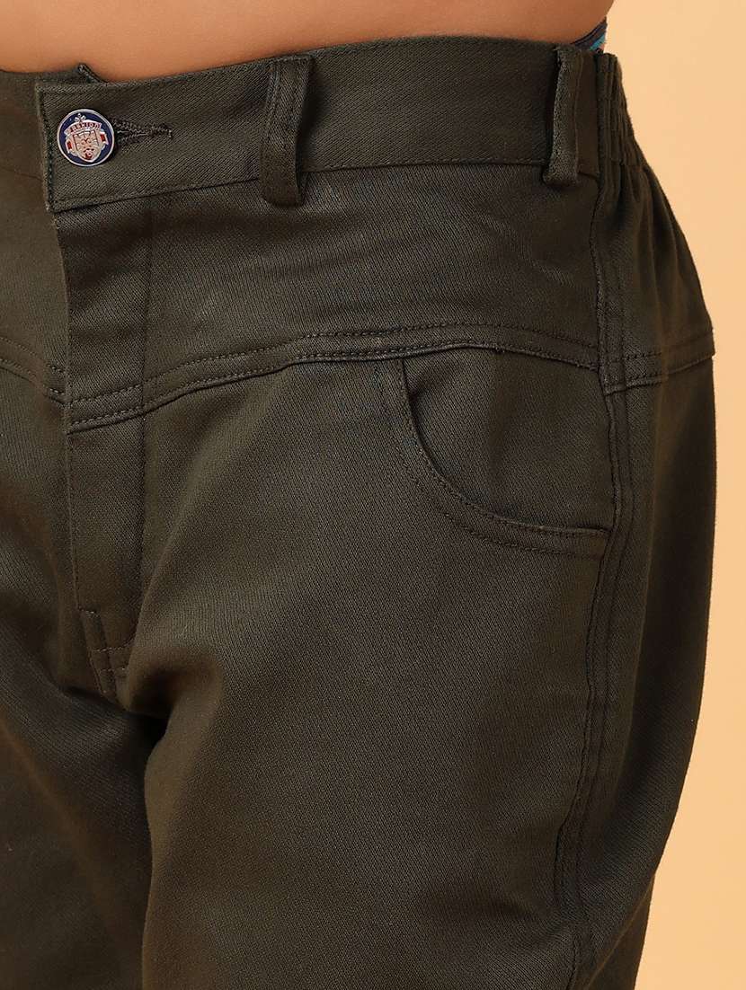 boys printed long sleeves shirt & jeans set - 21490421 -  Standard Image - 5