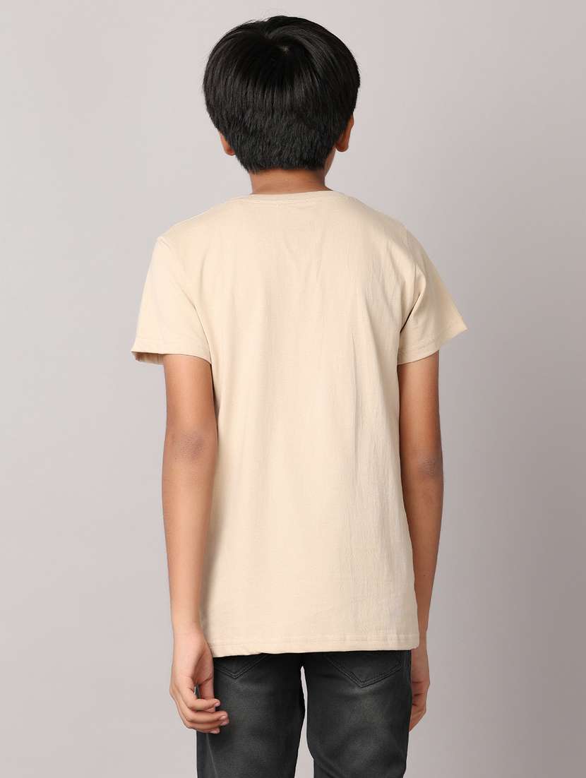 boys round neck graphic t-shirt - 21490512 -  Standard Image - 3