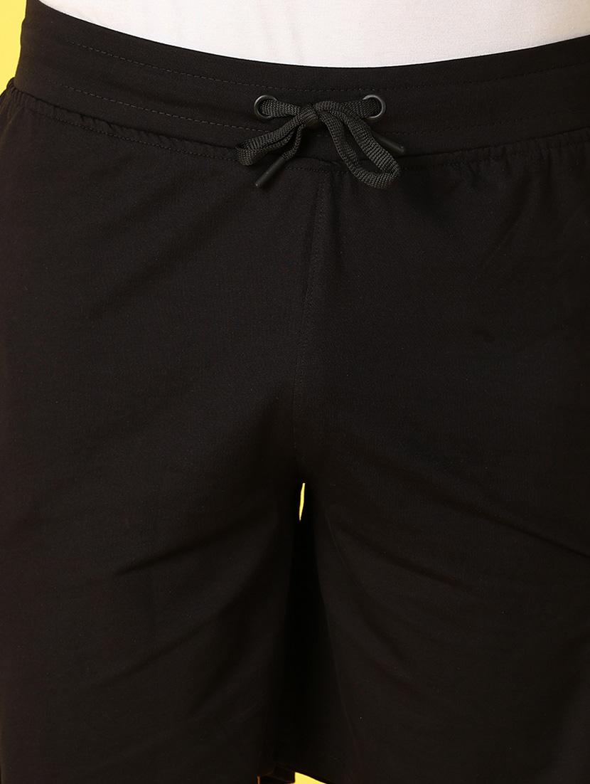 men solids mid rise shorts - 21490646 - Standard Image - 5
