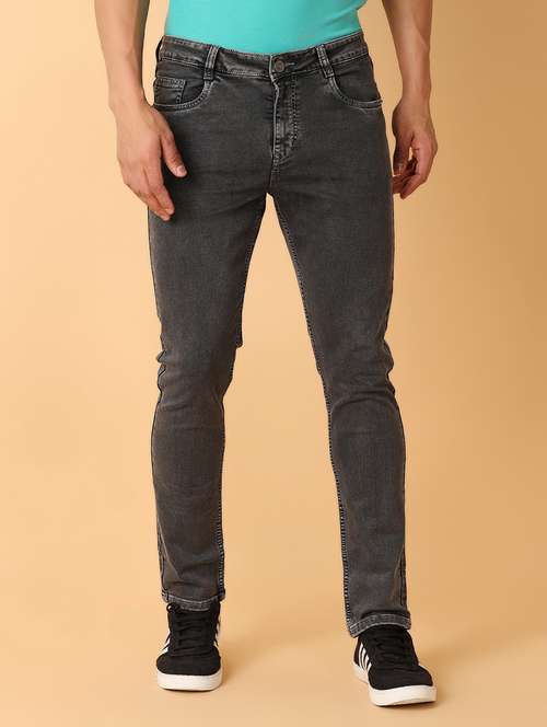 men mid rise plain jeans - 21490870 -  Standard Image - 0