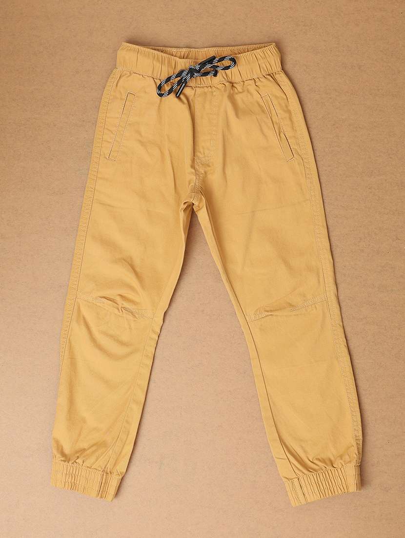 boys regular fit solid jogger - 21491203 - Zoom Image - 0
