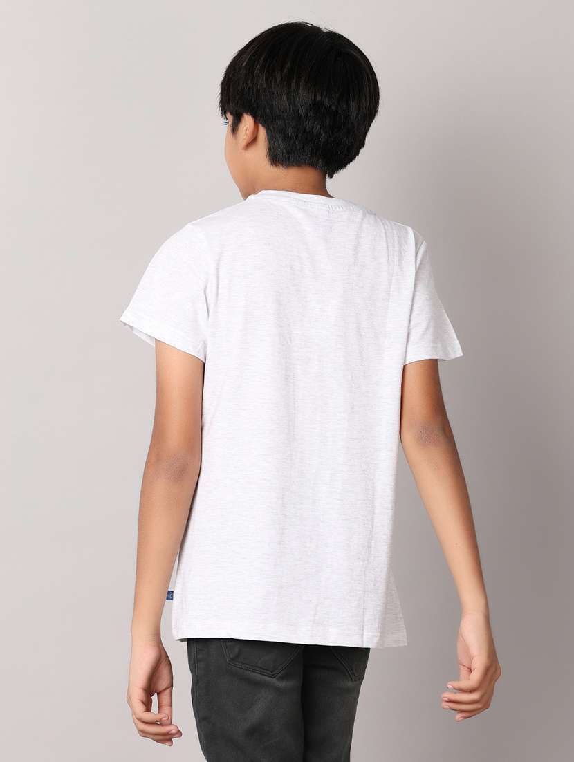 boys round neck graphic t-shirt - 21491224 -  Standard Image - 3