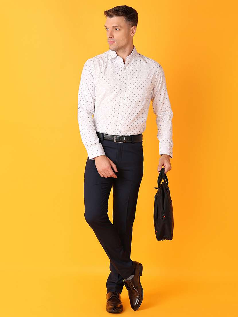 men white cotton formal shirt - 21491328 -  Standard Image - 3