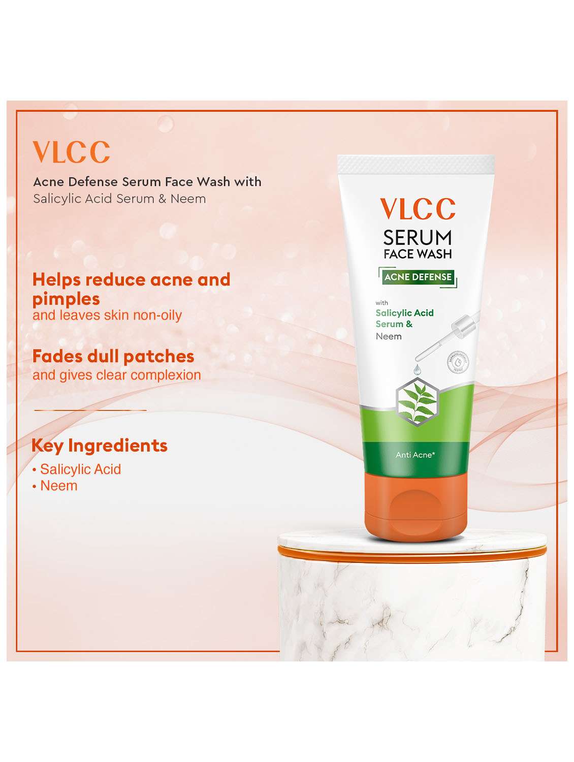 charcoal peel off mask 7x ultra whitening & brightening & acne defense serum facewash - 21491336 -  Standard Image - 5