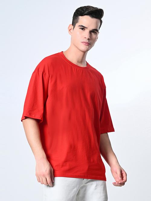 men round neck plain t-shirt - 21491351 - Standard Image - 0