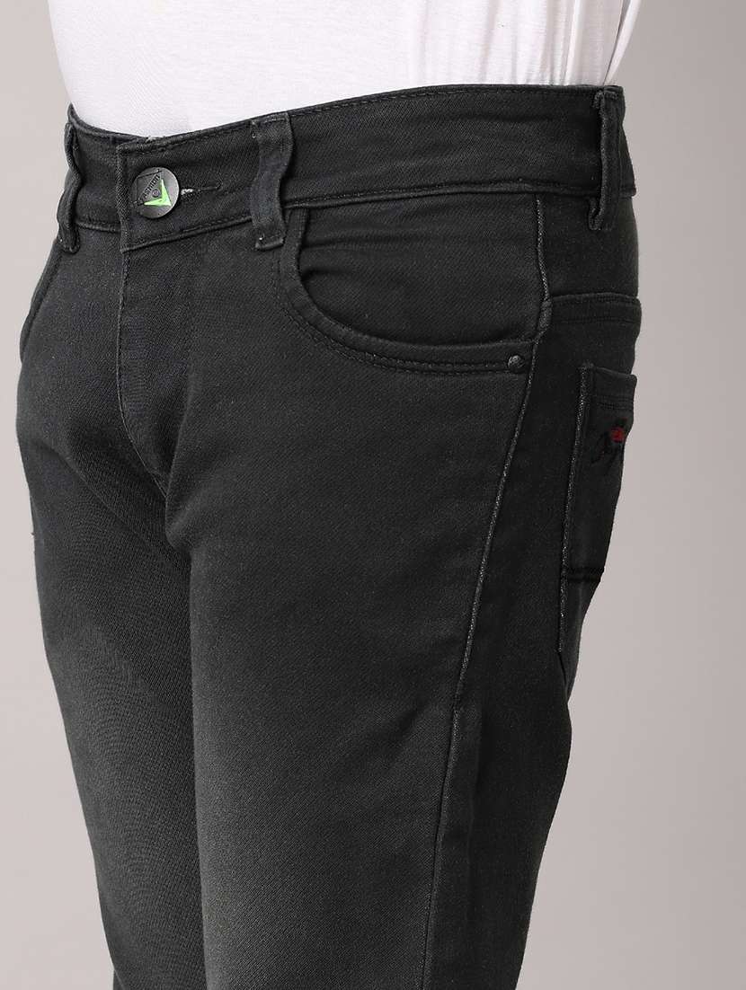 boys black plain jean - 21491476 -  Standard Image - 5