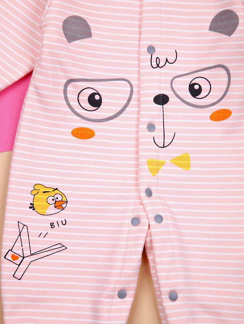 kids long sleeves printed romper - 21491589 -  Standard Image - 3