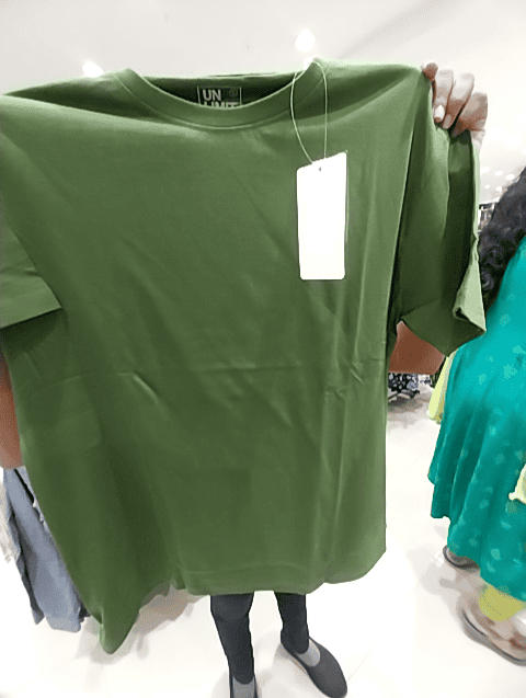 green poly cotton tshirt - 21491790 -  Standard Image - 0