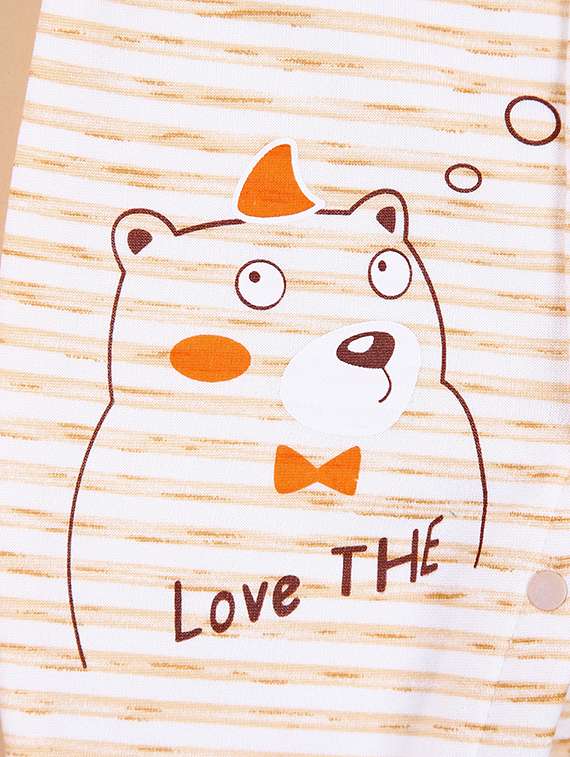 kids long sleeves printed romper - 21491870 -  Standard Image - 3