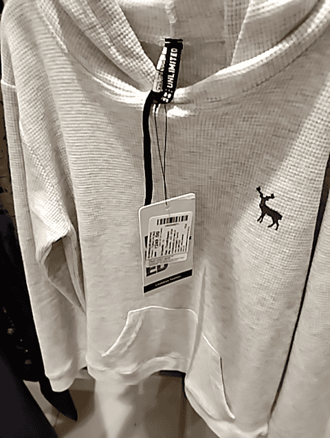 grey melange pc waffle knit tshirt - 21491881 -  Zoom Image - 0
