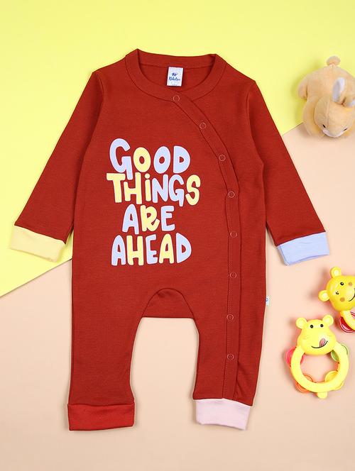 kids red printed rompers - 21492028 - Standard Image - 0