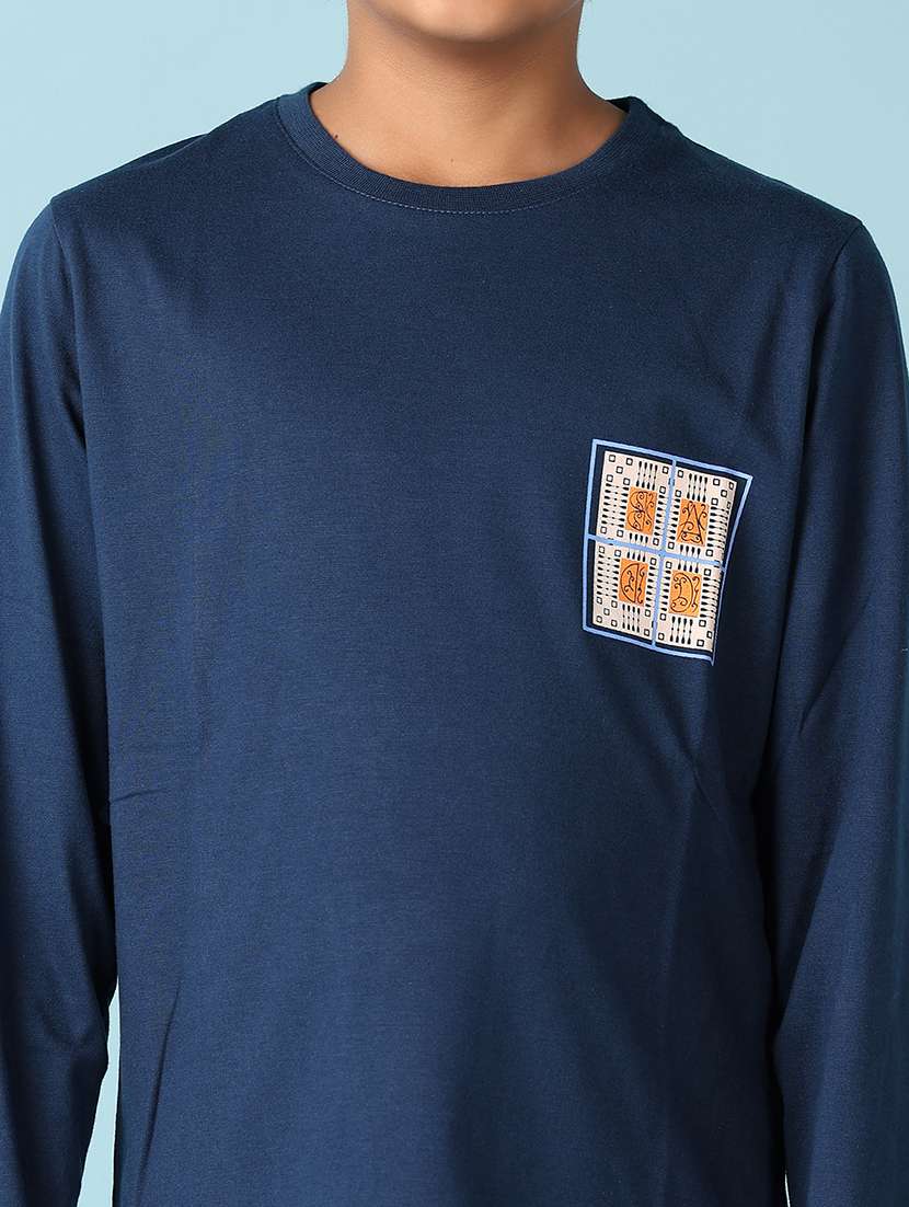 boys round neck graphic t-shirt - 21492318 -  Standard Image - 5