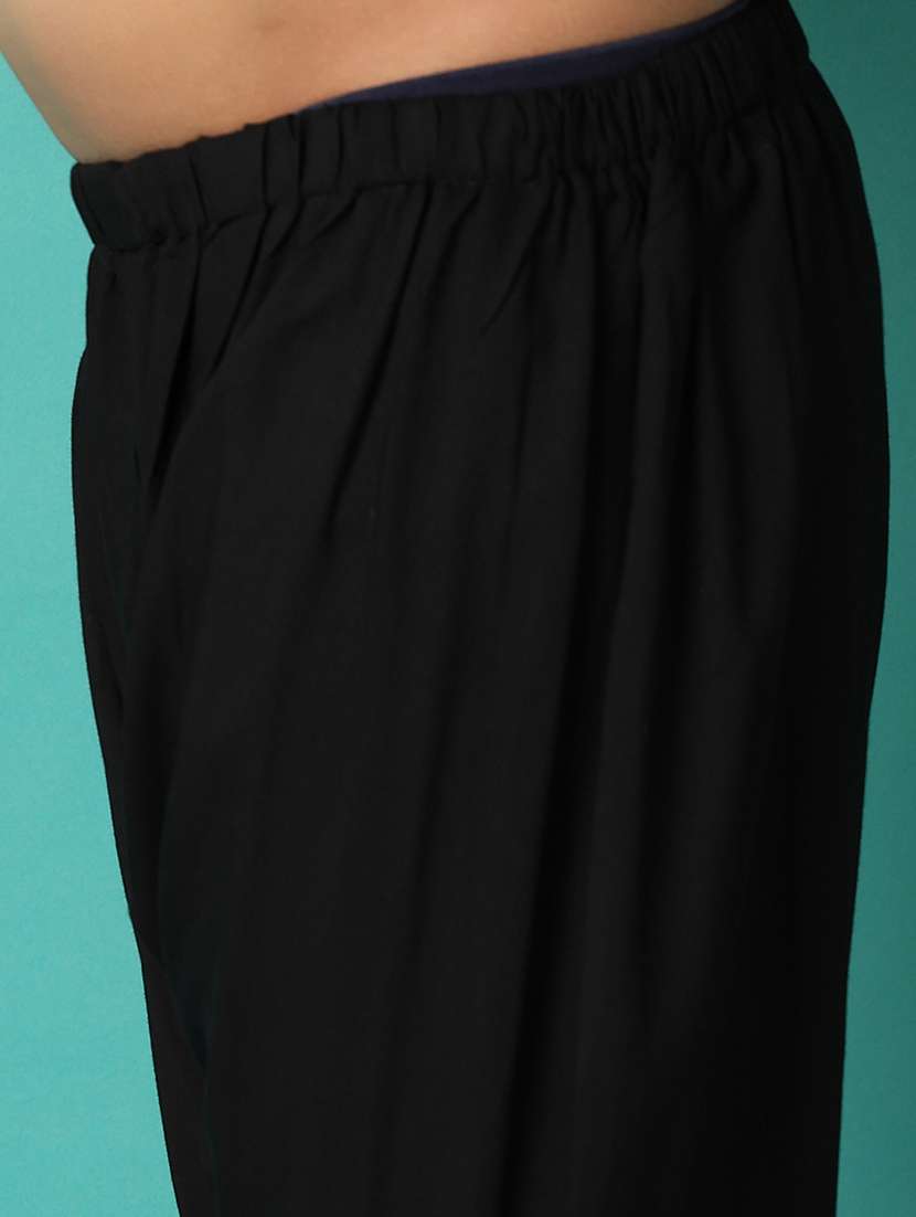 boys embroidered detailed kurta set with jacket - 21492323 -  Standard Image - 5