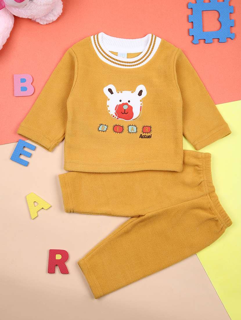 kids winter wear full length twin set