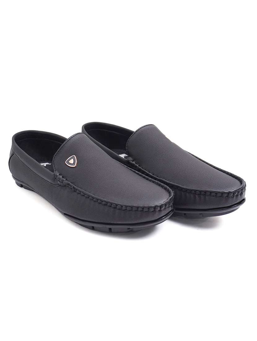 men black slip on loafer - 21492480 -  Standard Image - 3