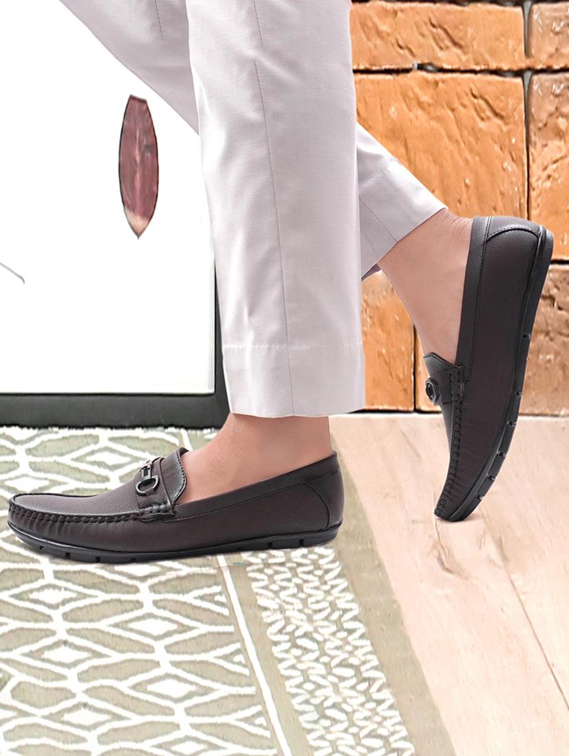 men slip on horsebit loafers - 21492483 - Standard Image - 5