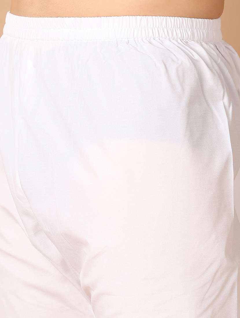 men pink self-designed kurta pyjama set - 21492515 -  Standard Image - 5