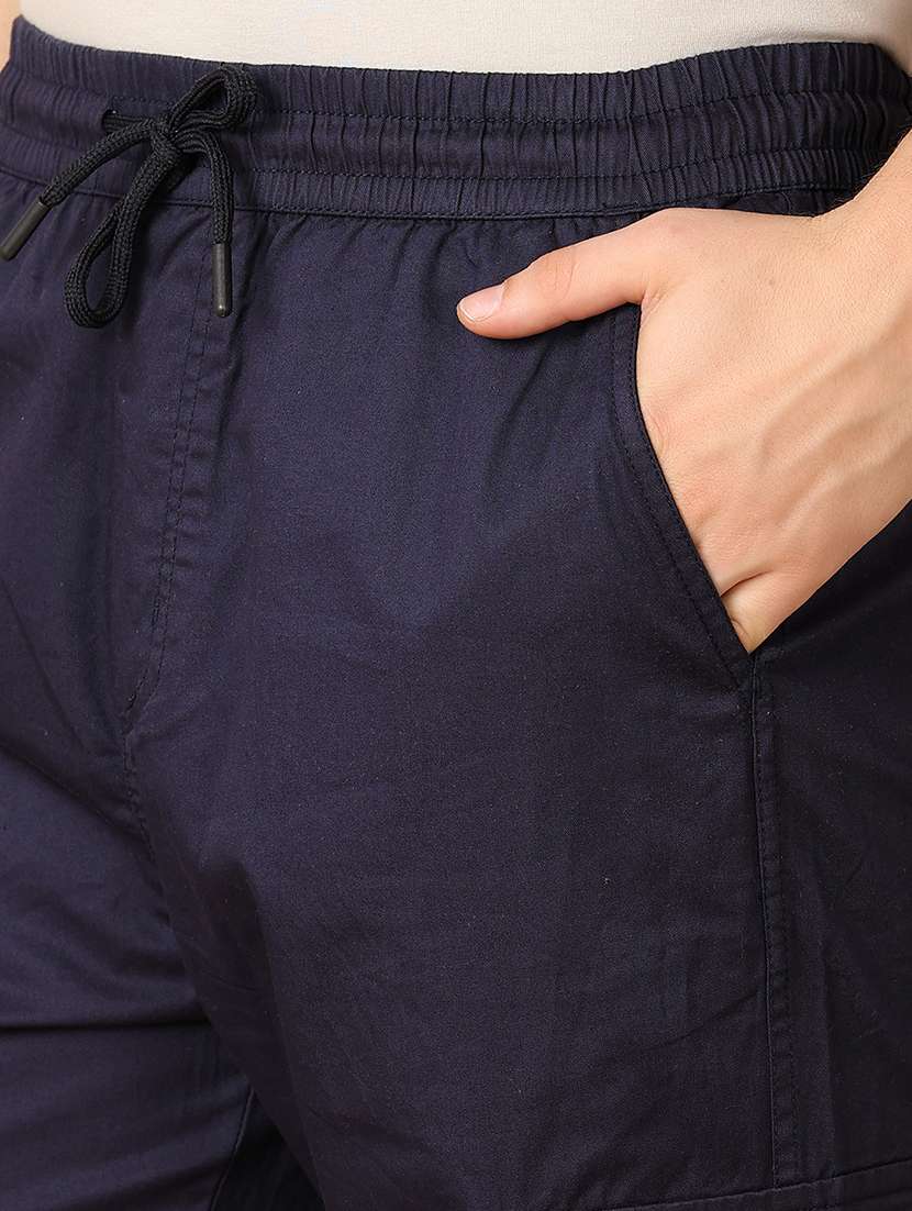 men mid rise solid cargo - 21492562 -  Standard Image - 5