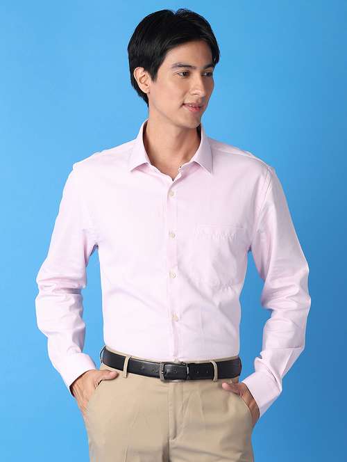 men self design long sleeves formal shirt - 21492828 -  Standard Image - 0