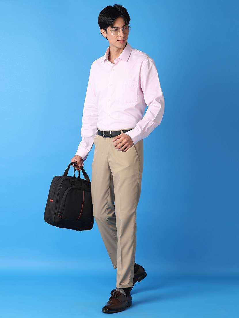 men self design long sleeves formal shirt - 21492828 -  Standard Image - 3