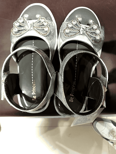 grey pu (polyurethane) sandal - 21492892 -  Zoom Image - 0