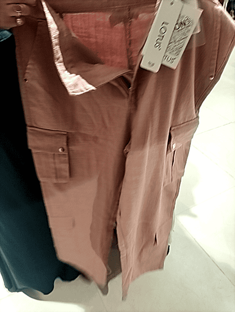 light pink twill joggers - 21492940 - Zoom Image - 0