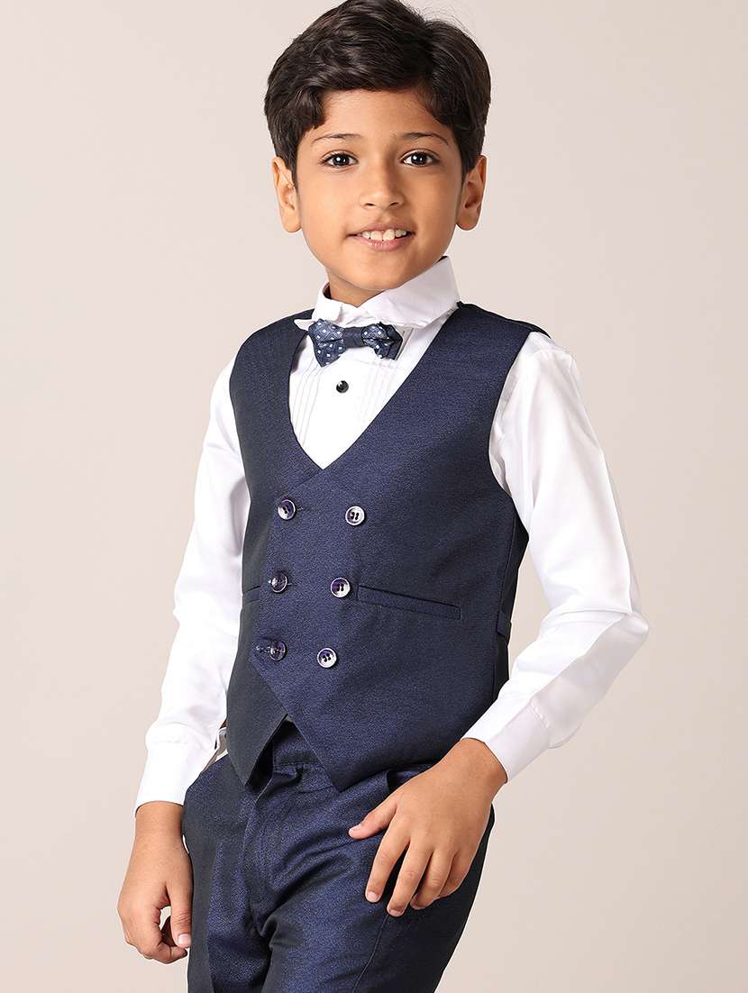 boys party wear 3 piece suit set - 21492970 -  Standard Image - 3