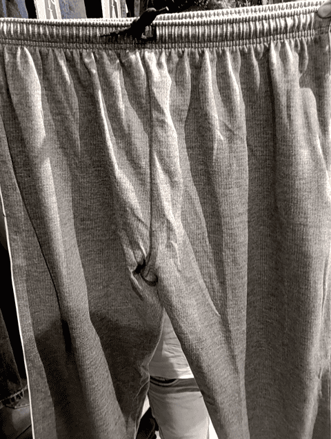 grey spun fleece track pant - 21493038 - Zoom Image - 0