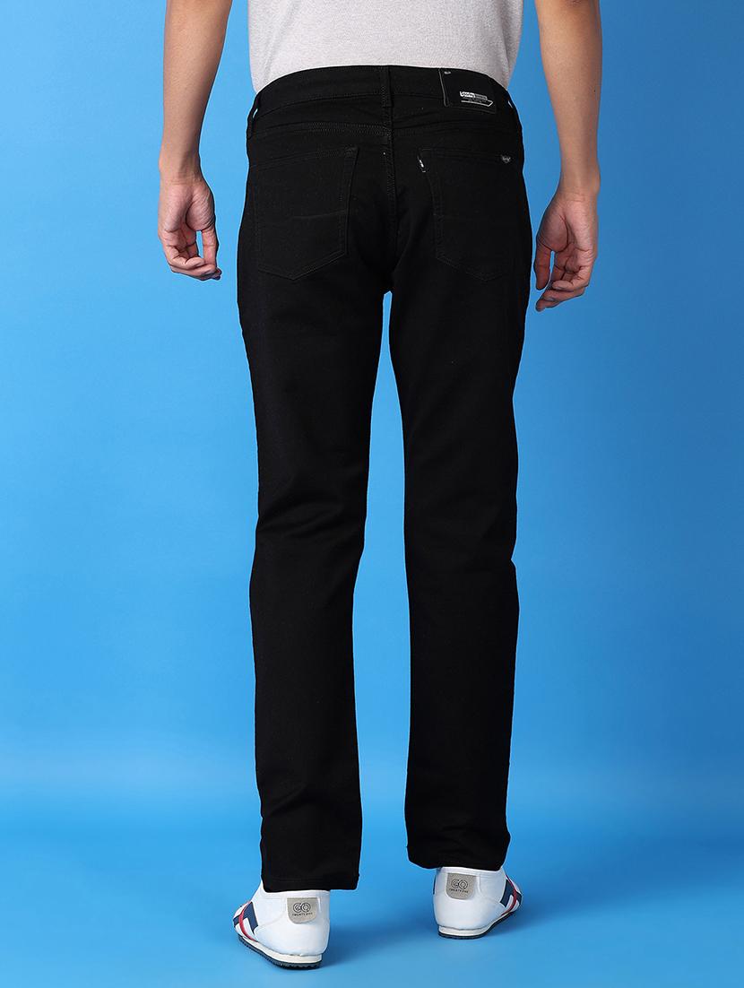 men black plain jeans - 21493123 - Standard Image - 3