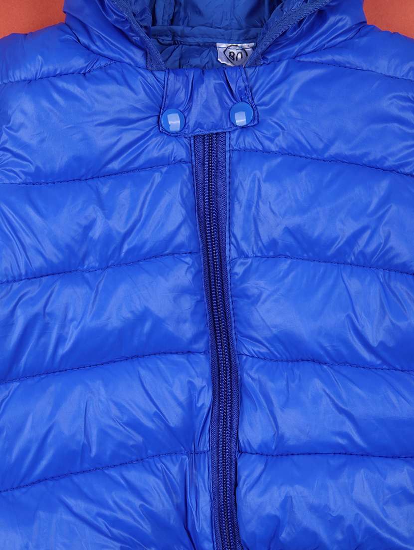 boys solid hooded bomber jacket - 21493188 -  Standard Image - 3