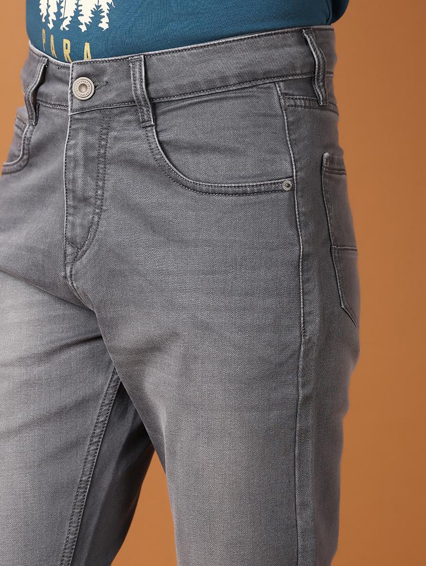 men solid slim fit jeans - 21493552 - Standard Image - 5