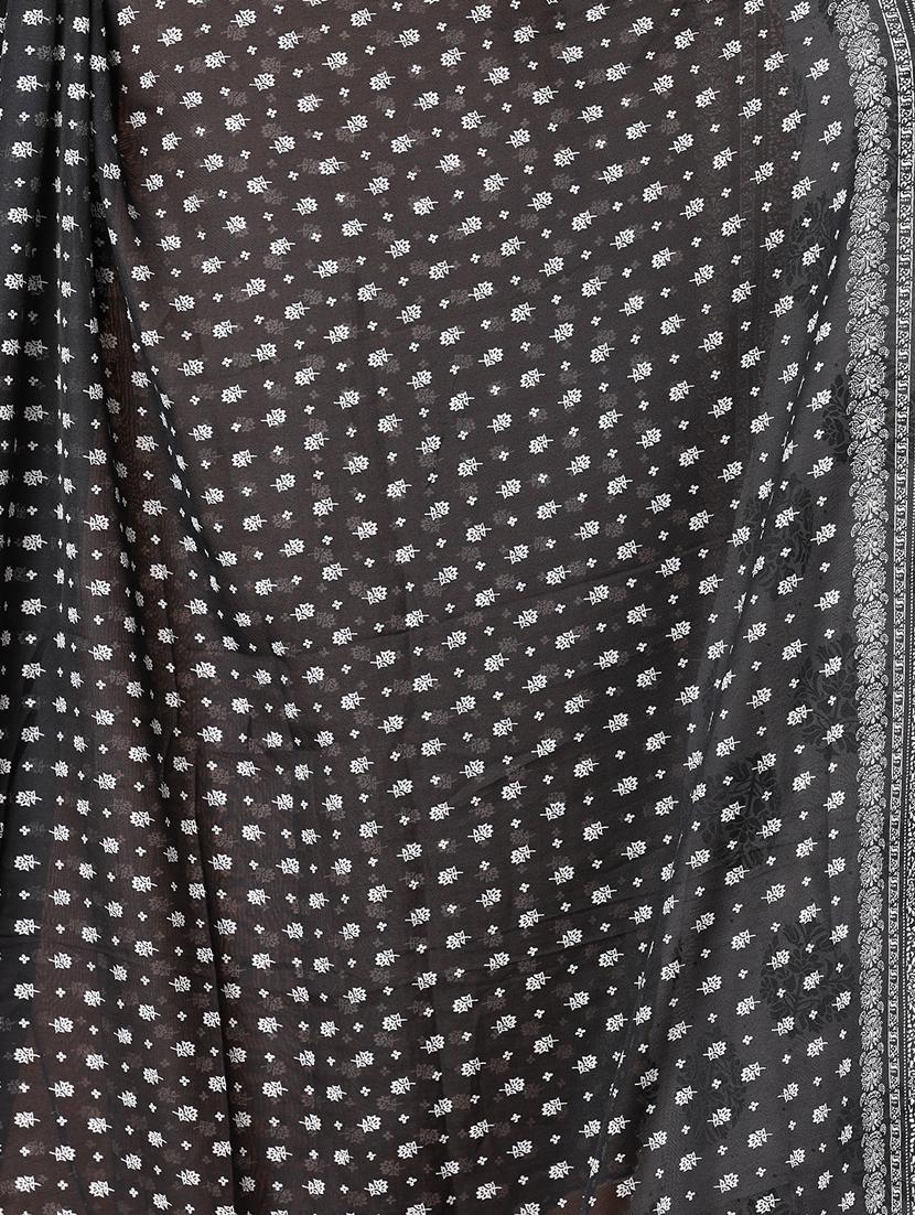 women black printed dupatta - 21493646 - Standard Image - 5