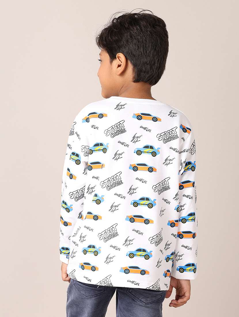 boys long sleeves printed t-shirt - 21493657 -  Standard Image - 3