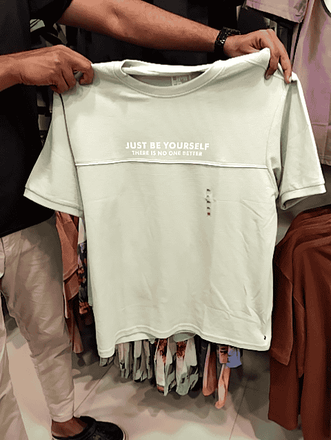 light green poly cotton tshirt - 21493707 - Standard Image - 0