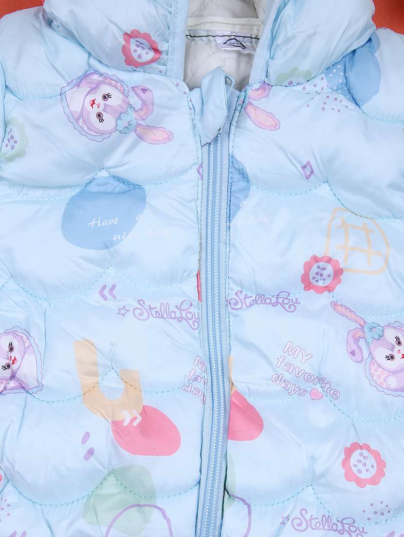 girls printed hoo - 21493989 -  Standard Image - 3